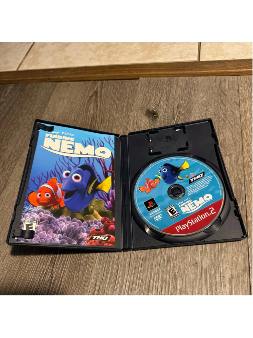 Ps2 THQ Finding Nemo PlayStation 2 Video Game Dory Disney Cib Complete